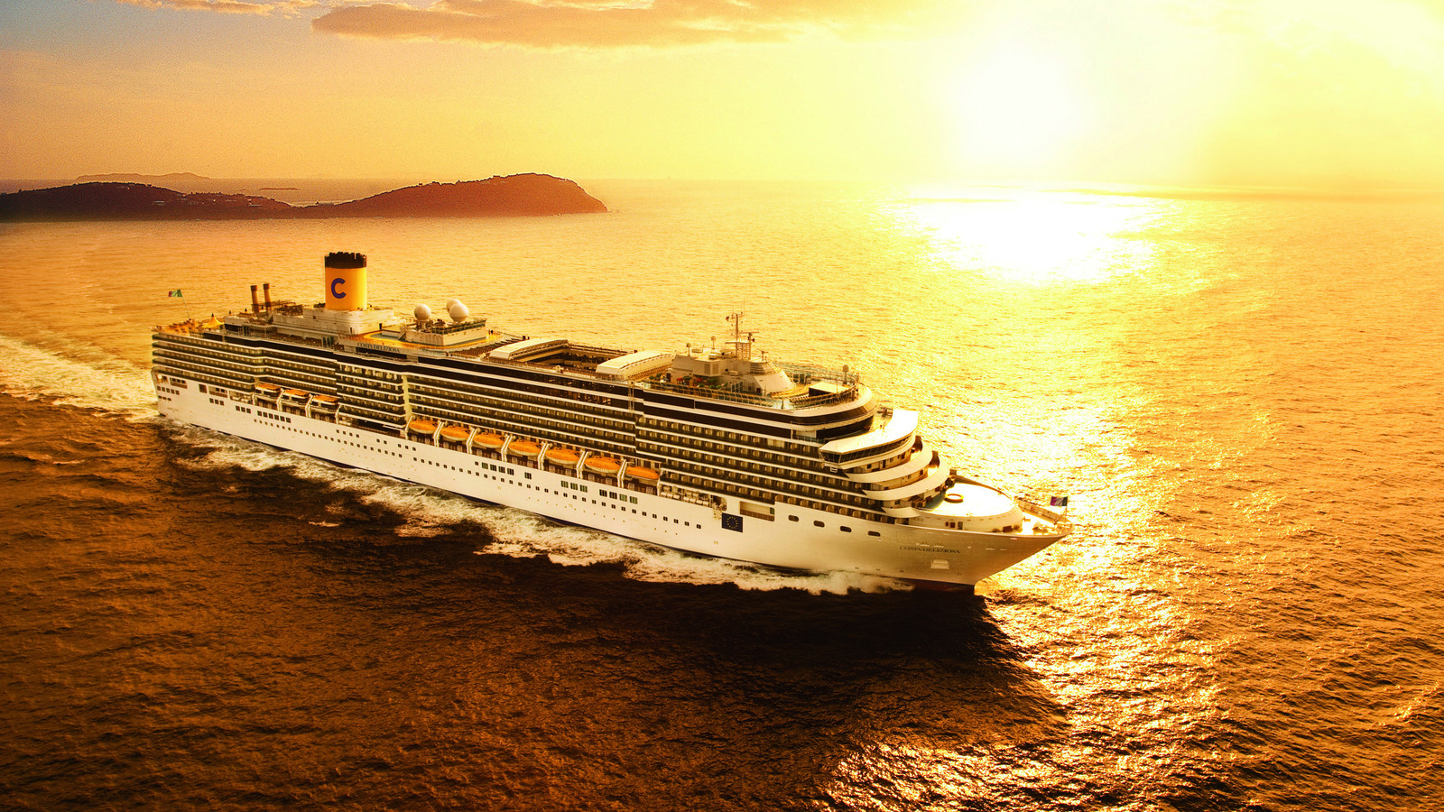 Costa Deliziosa en navigation pour son Tour du Monde 2026–2027