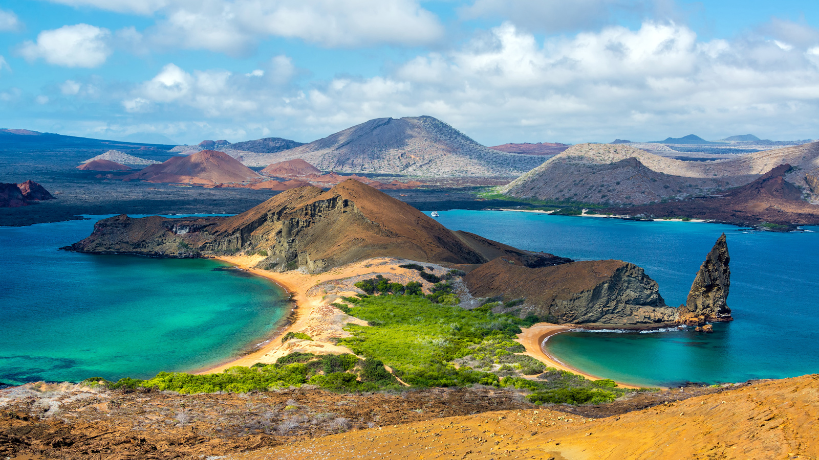 Panorama volcanique officiel HX des Galápagos, couverture sans texte