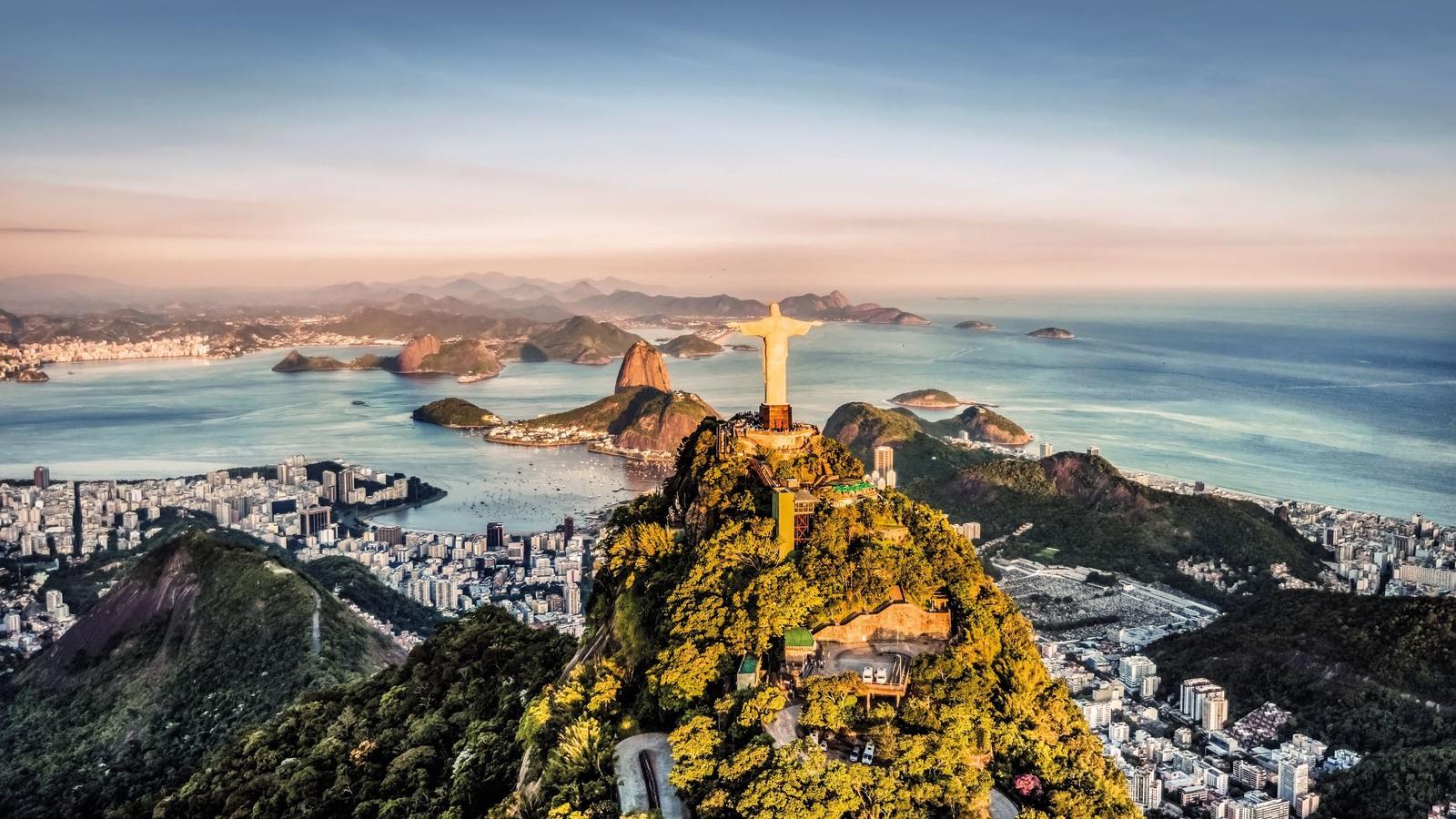 Panorama de Rio de Janeiro, visuel officiel Silversea du Grand South America 2027